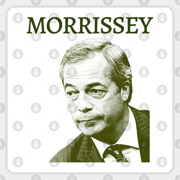 Morrissey / Nigel Farage Parody Design Magnet by DankFutura